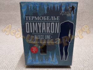 Термобелье Skadi OIMYAKON 48-50 L (черный)